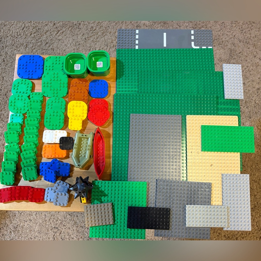 LEGO Flats, Squares, Canoe + More